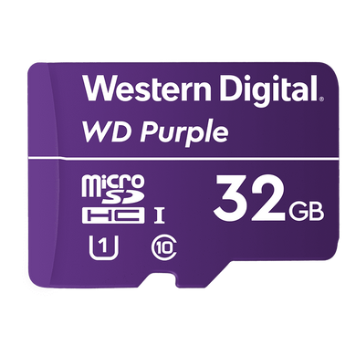 Карта пам'яті MICRO SDHC 32GB UHS-I/Western Digital PURPL