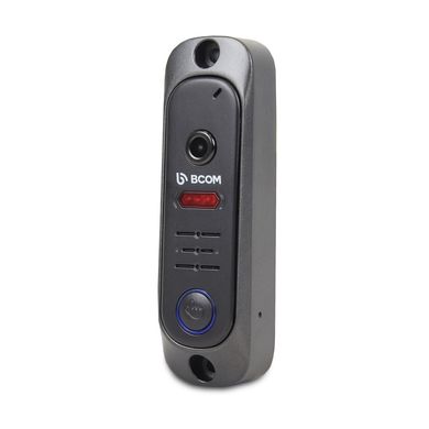 Комплект відеодомофону BCOM BD-480M Black Kit: відеодомофон 4" і відеопанель