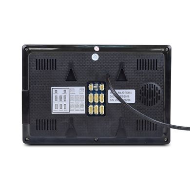 Кольоровий домофон з IPS сенсорним екраном ATIS AD-750FHD S-Black