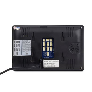 Кольоровий домофон з IPS сенсорним екраном ATIS AD-770FHD-Black
