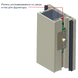 Электромеханический замок для пластиковых дверей и окон Promix-SM305.00 (Шериф-5)