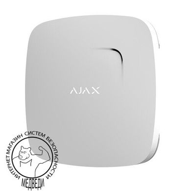 Ajax FireProtect Plus - беспроводной датчик детектирования дыма и угарного газа
