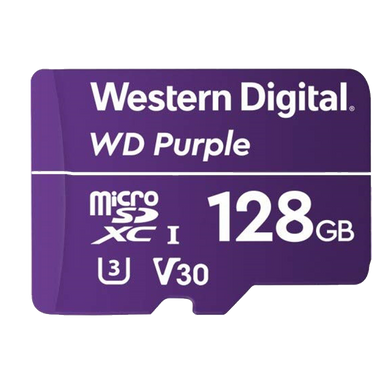 Карта памяти MICRO SDXC 128GB UHS-I/Western Digital PURPL