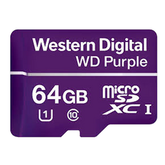 Карта памяти MICRO SDXC 64GB UHS-I/Western Digital PURPL