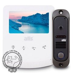 Комплект видеодомофон и вызывная панель ATIS AD-430W Kit box