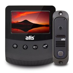 Комплект видеодомофон и вызывная панель ATIS AD-430B Kit box