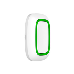Бездротова тривожна кнопка Ajax Button white EU