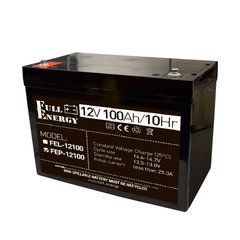 Аккумулятор 12В 100Ач для ИБП Full Energy FEP-12100
